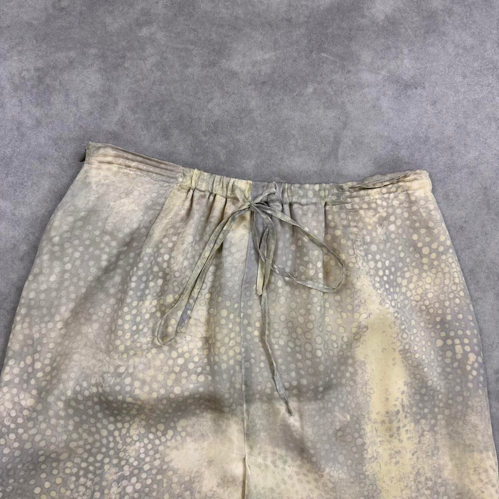 Les Copains tan silky skirt