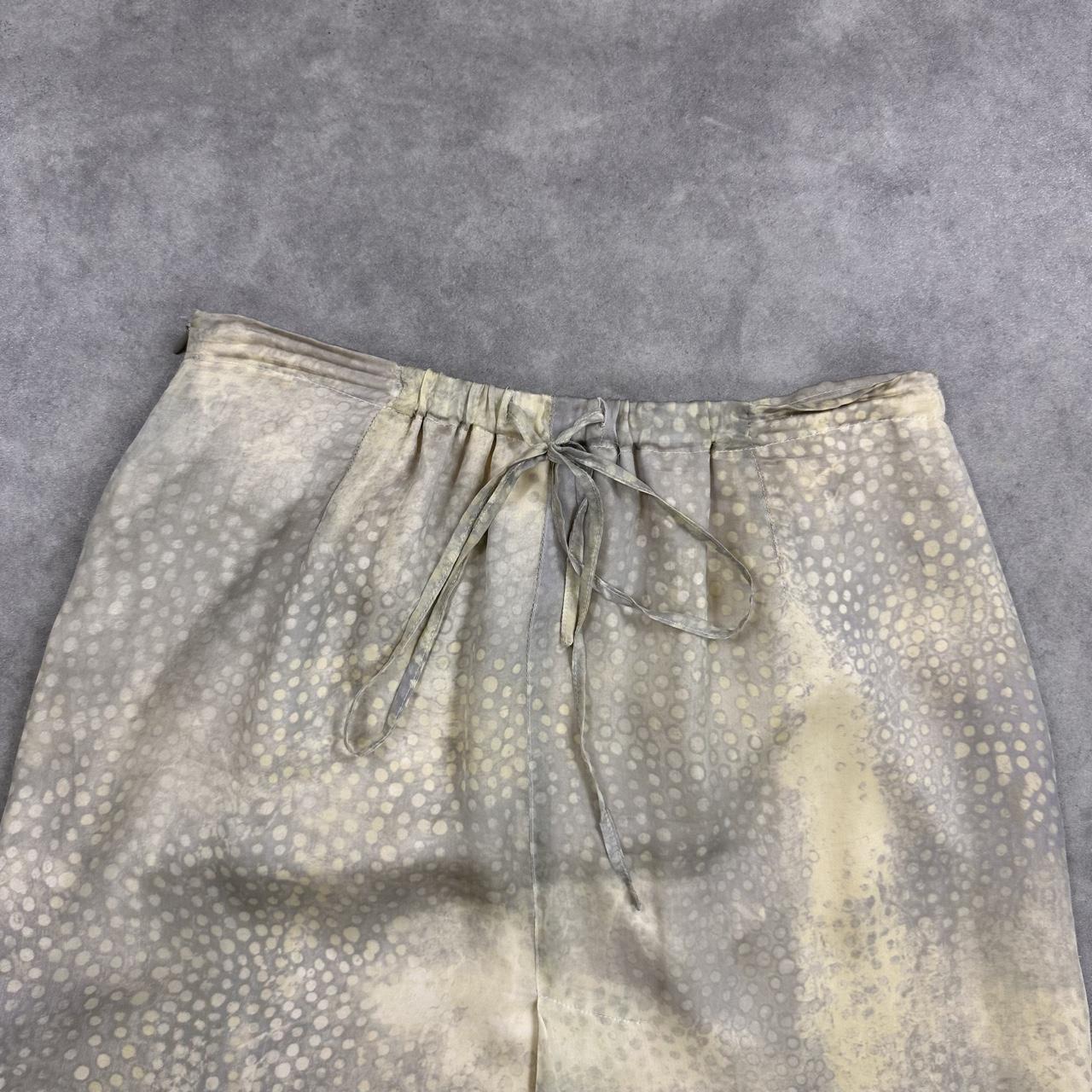 Les Copains tan silky skirt