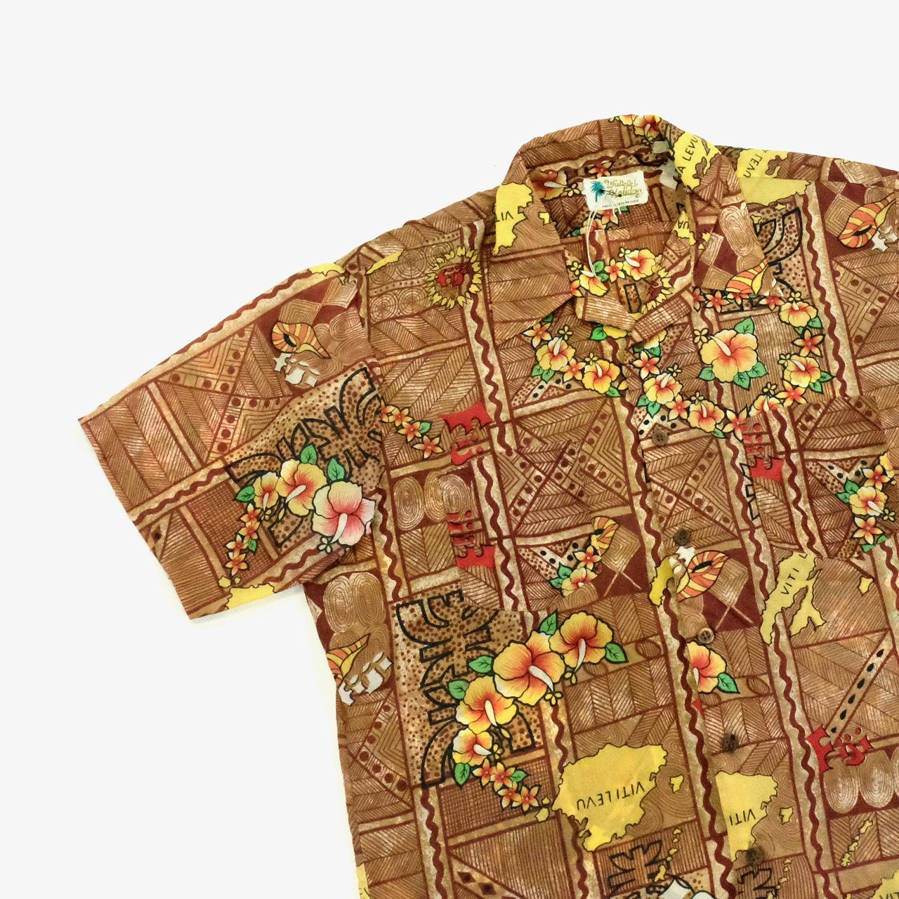 Vintage Waikiki Hawaiian print shirt