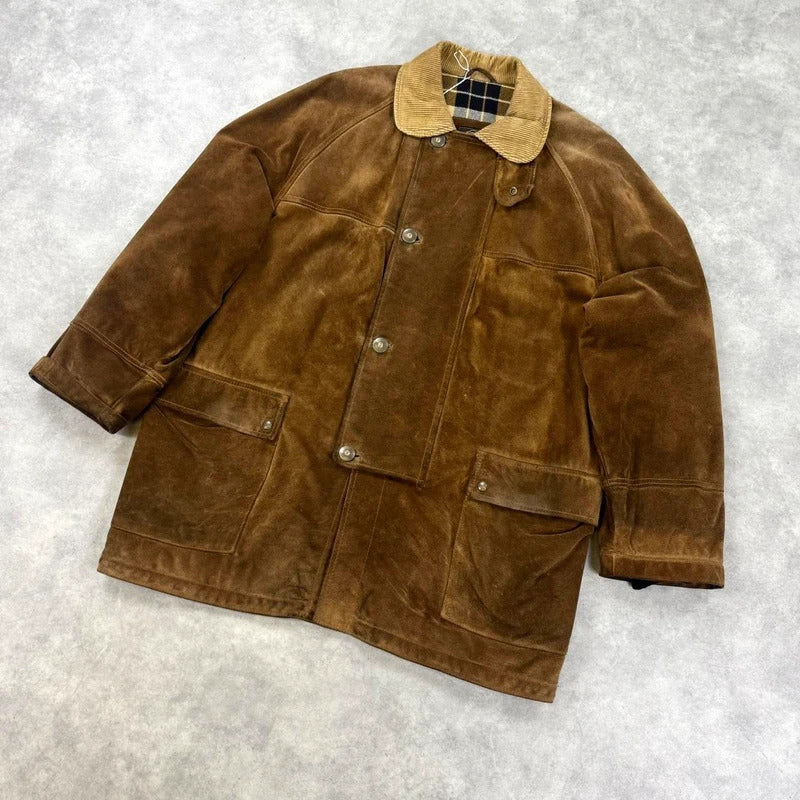 Vintage Fay Suede Coat