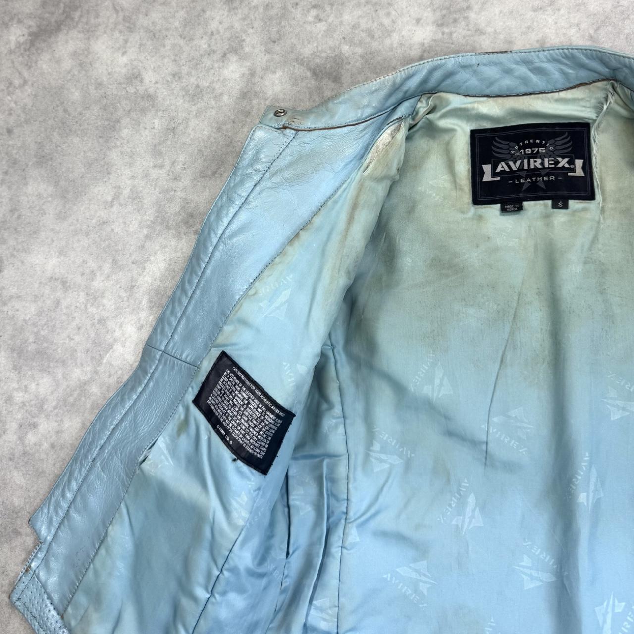 Avirex snake charmer leather jacket