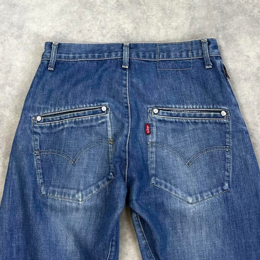Vintage Levi’s Engineered twisted jeans