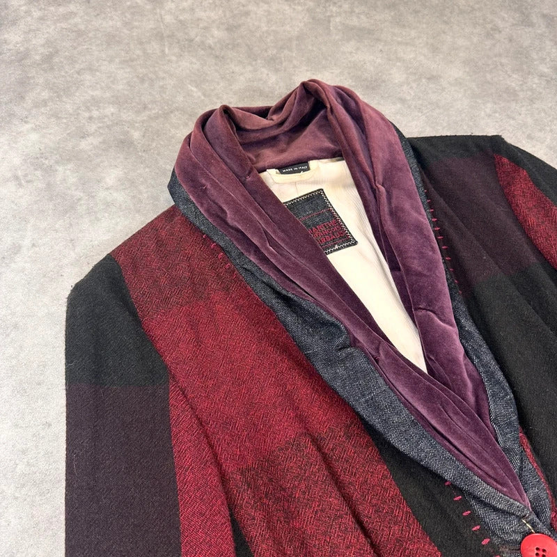 Marithe Francois Girbaud patchwork blazer