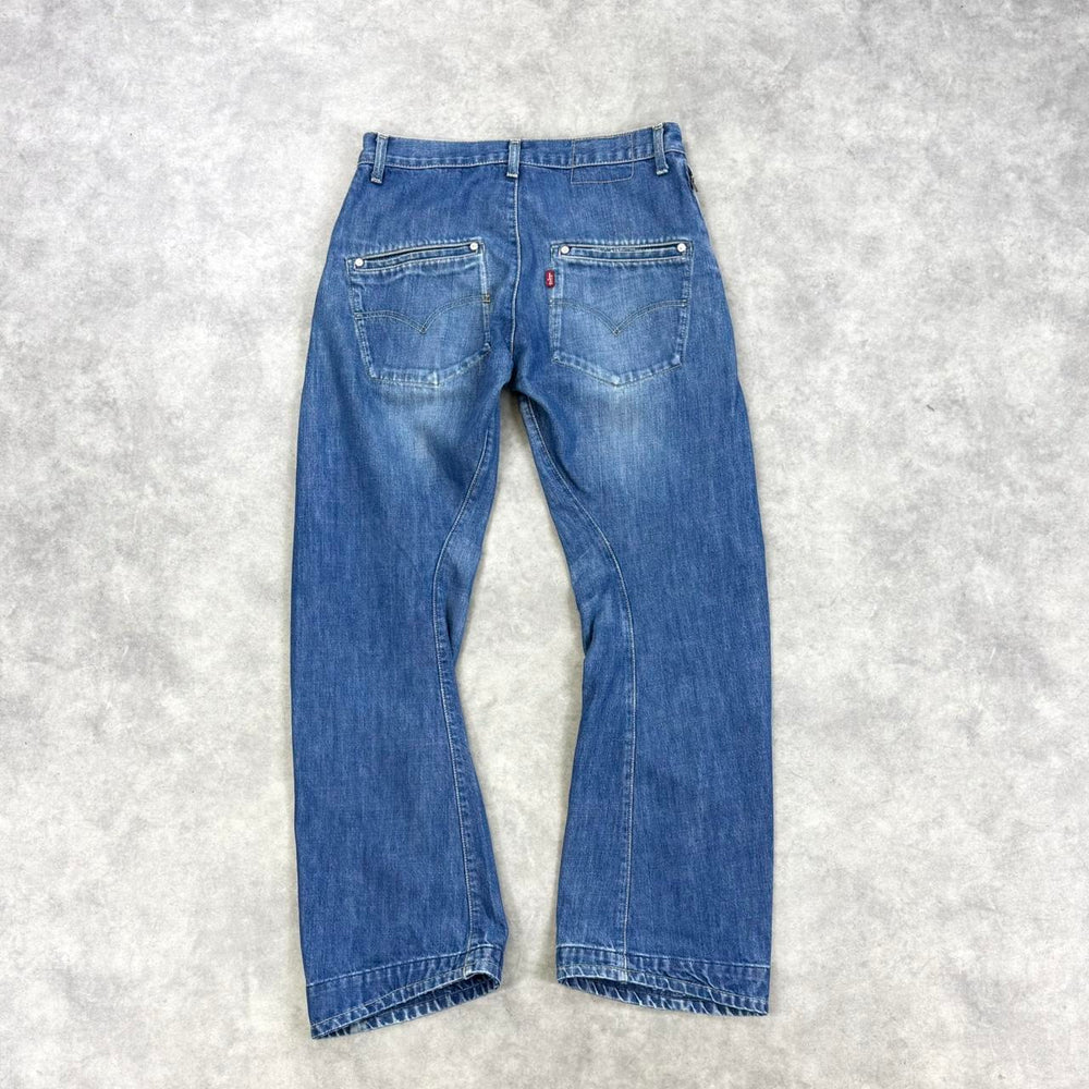 Vintage Levi’s Engineered twisted jeans