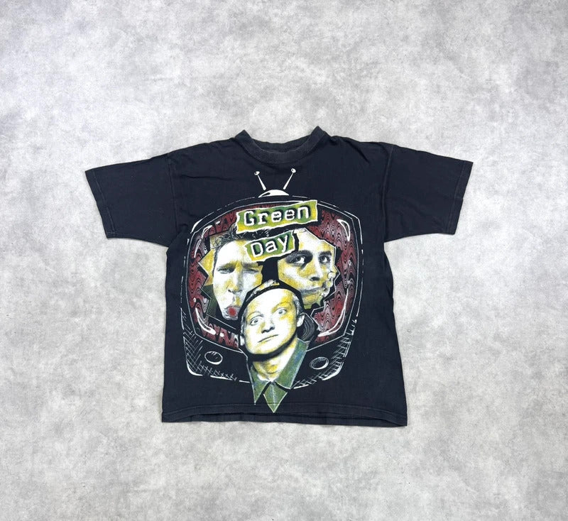 Vintage Green Day band t-shirt