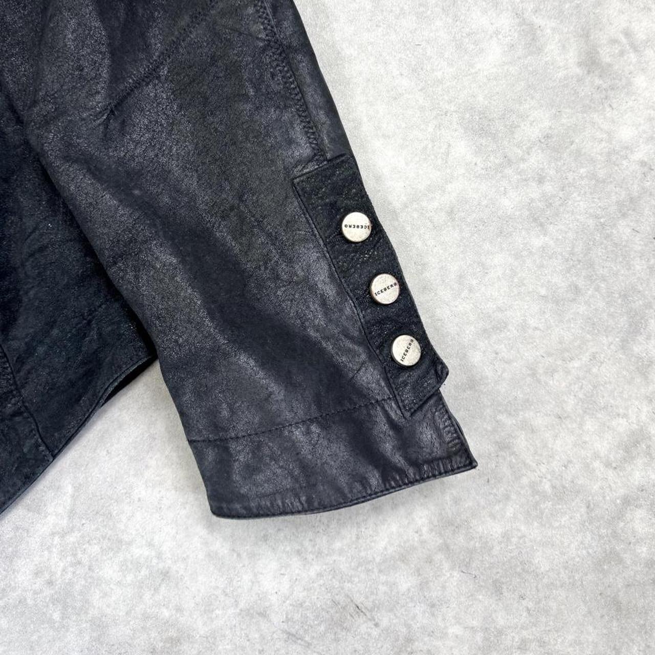 Iceberg leather jacket