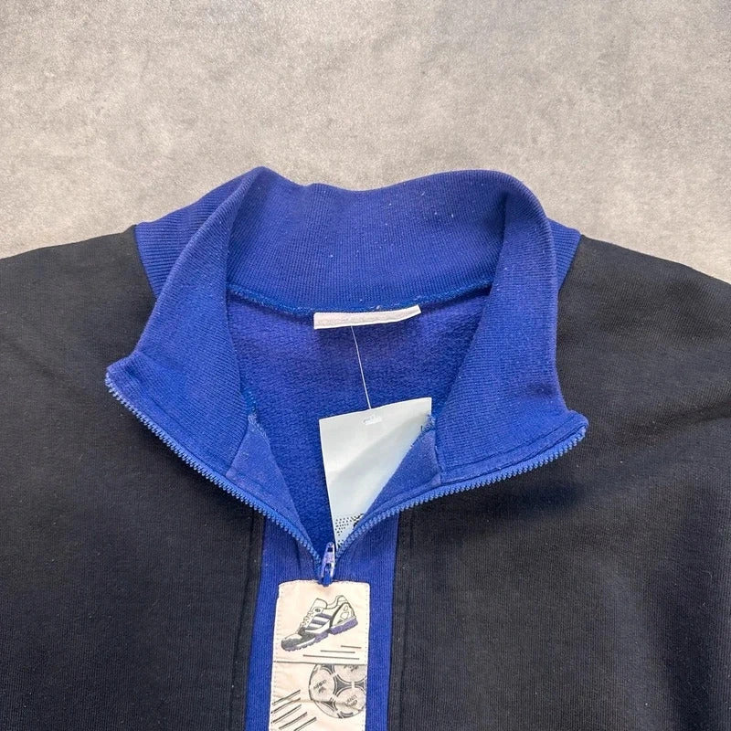 Vintage Adidas quarter zip jumper