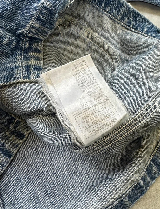 Carhartt Michigan denim chore jacket