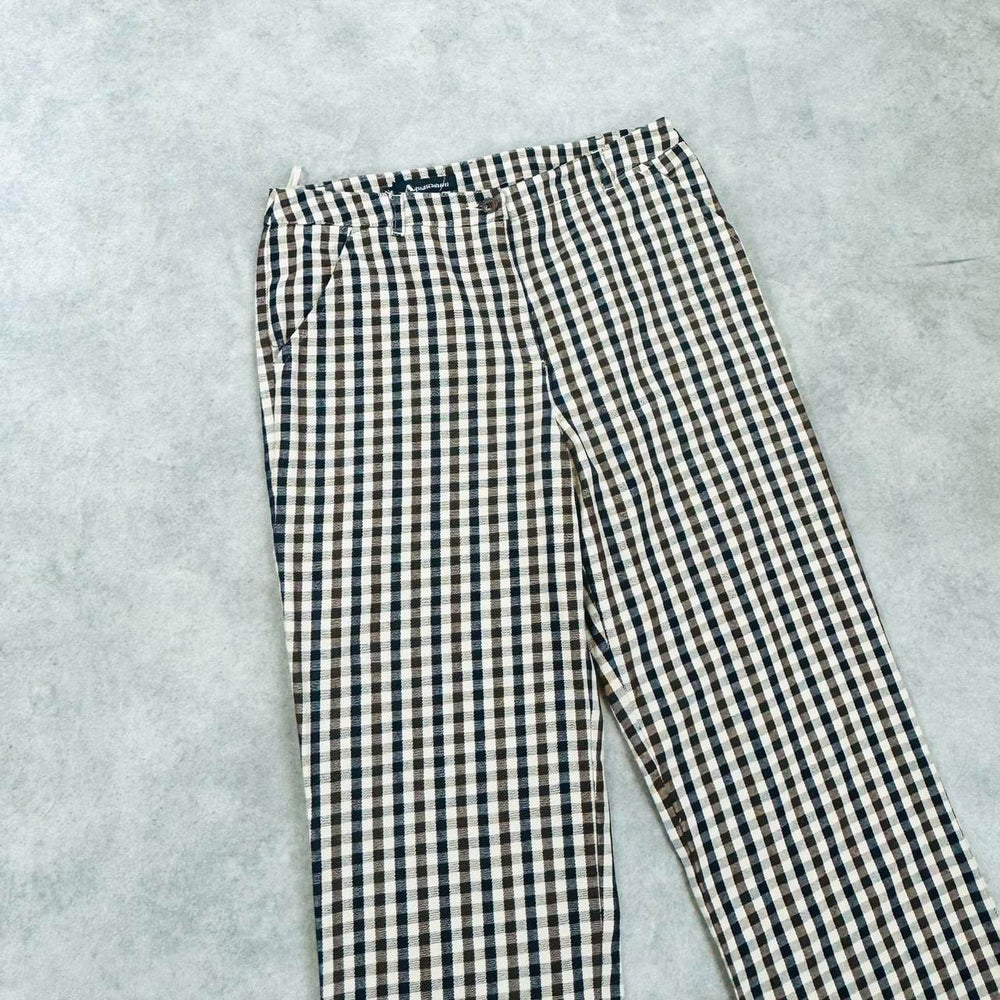 Vintage Aquascutum house check trousers