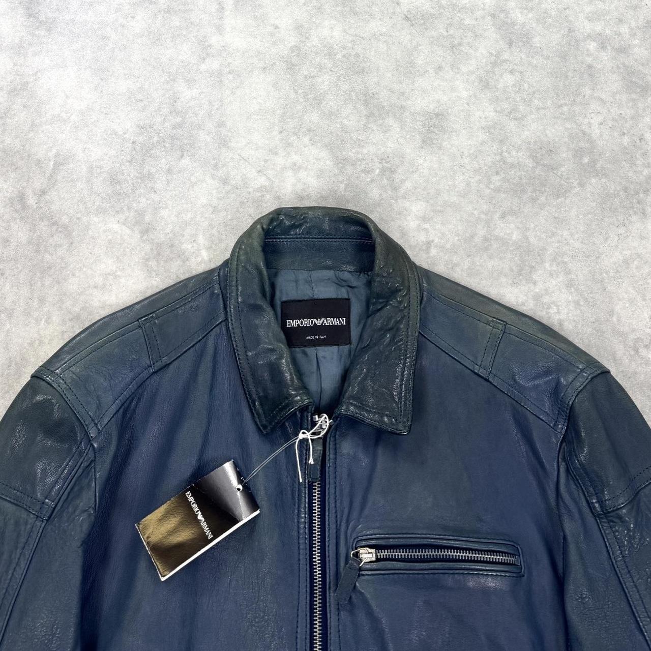 Emporio Armani leather jacket