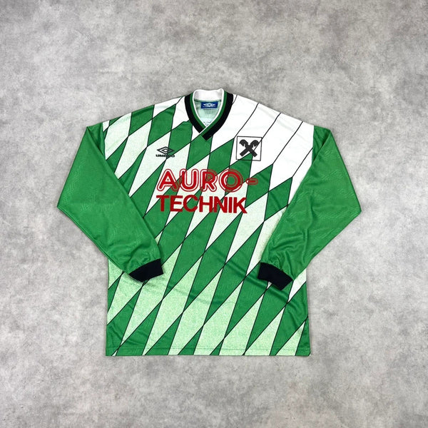 Vintage Umbro print football shirt