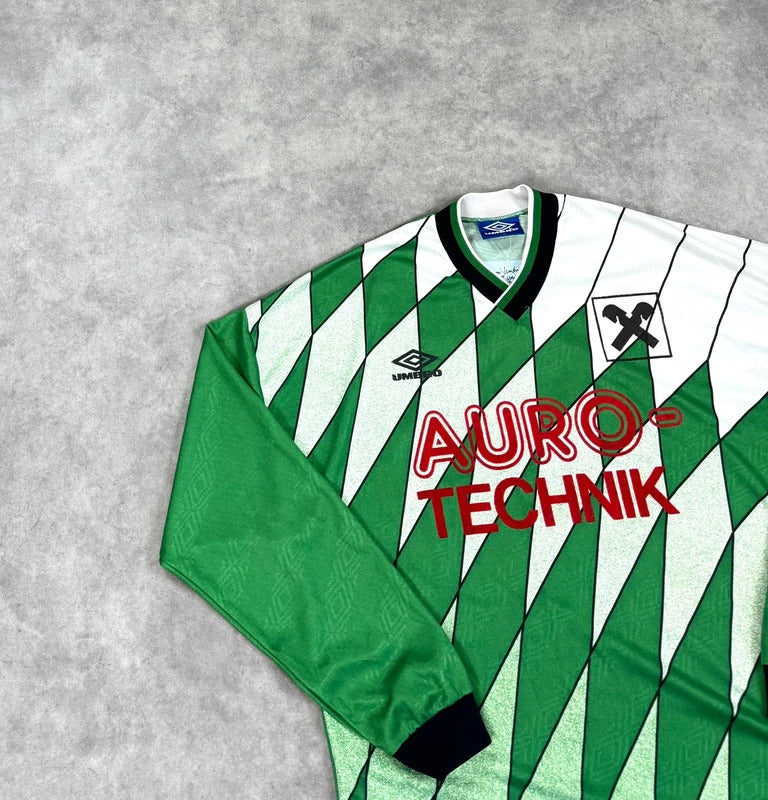 Vintage Umbro print football shirt