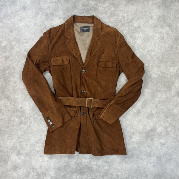 Givenchy Suede Leather Coat