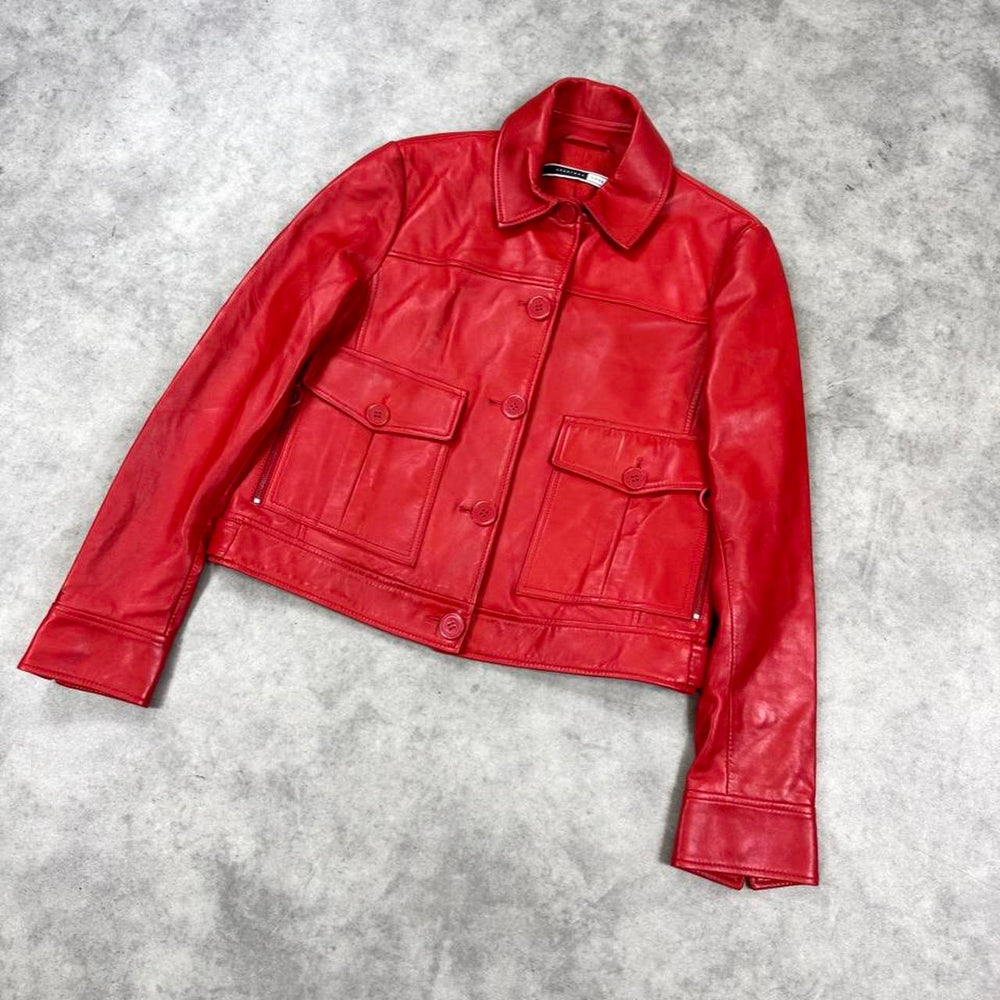 Sportmax leather jacket