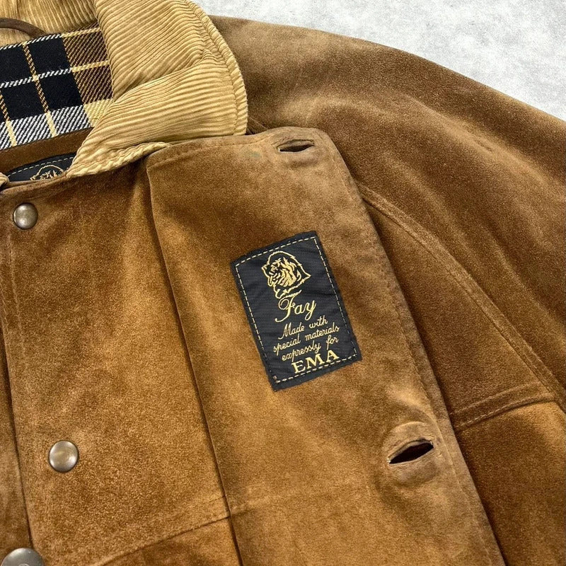 Vintage Fay Suede Coat