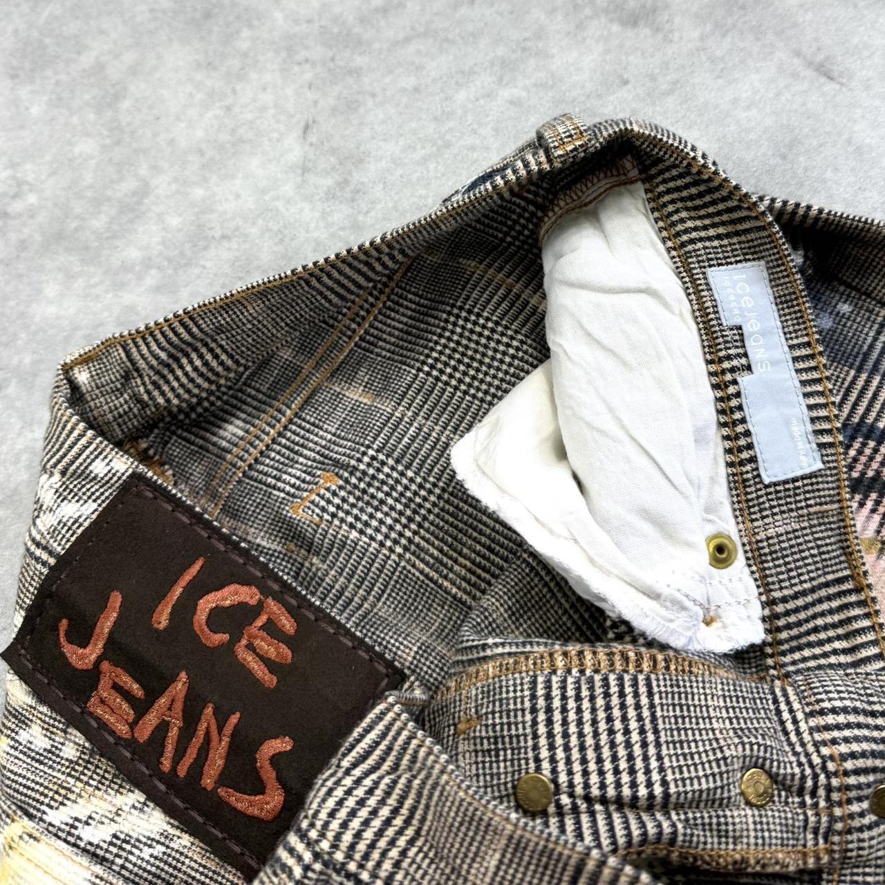 Iceberg print trousers