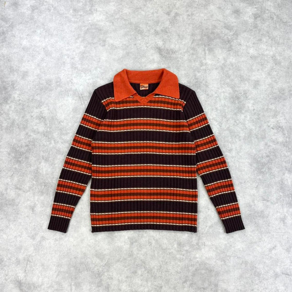 Vintage Energie striped knit jumper