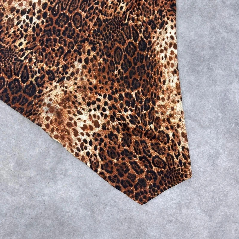 Louisa Spagnoli Dress leopard print 2000s