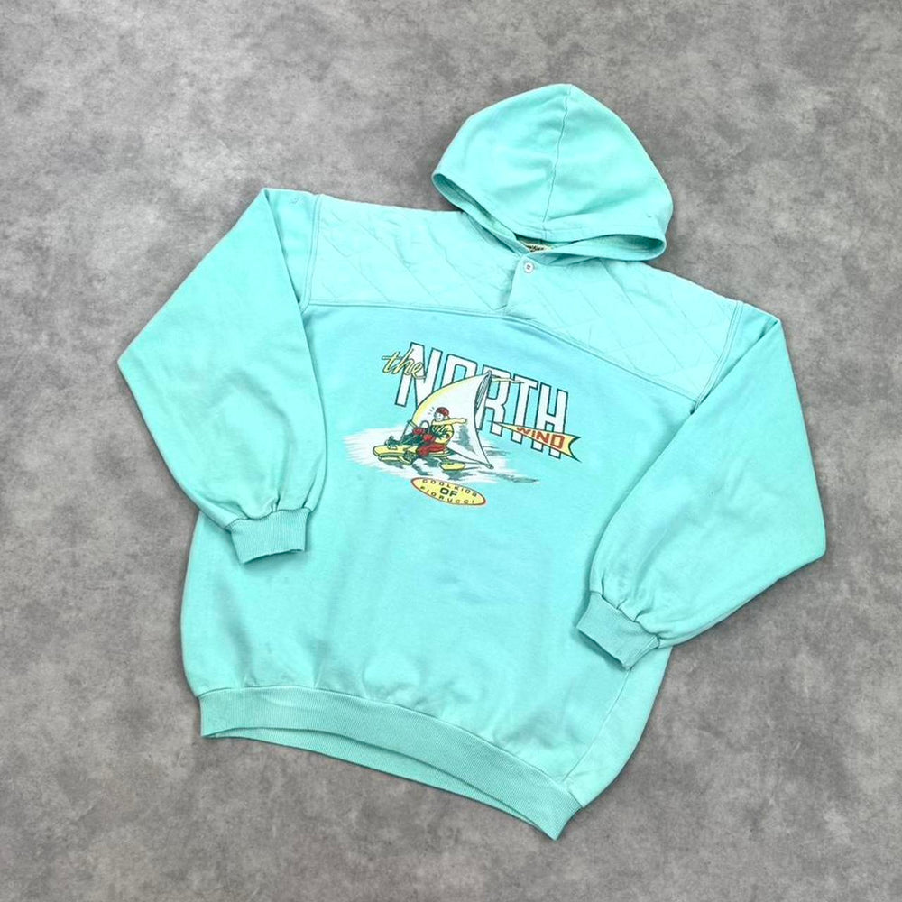 Vintage Fiorucci print hoodie