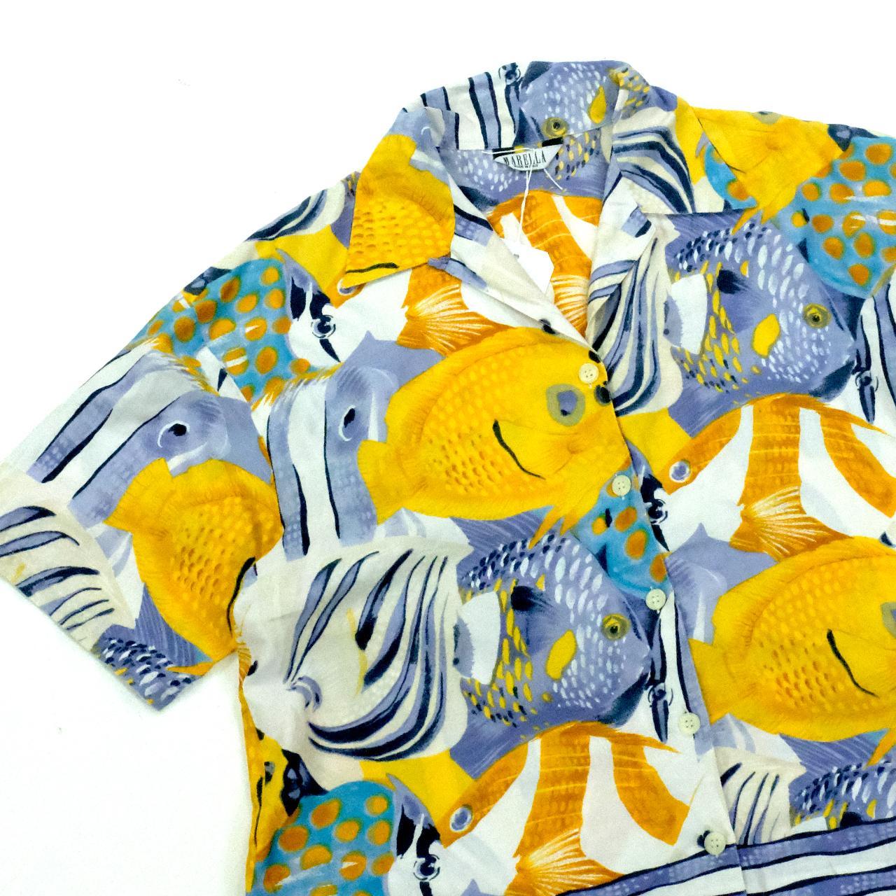 Tropical Fish Print Shirt