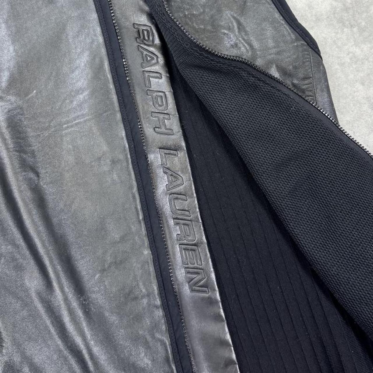 Vintage Ralph Lauren Polo Sport leather gilet