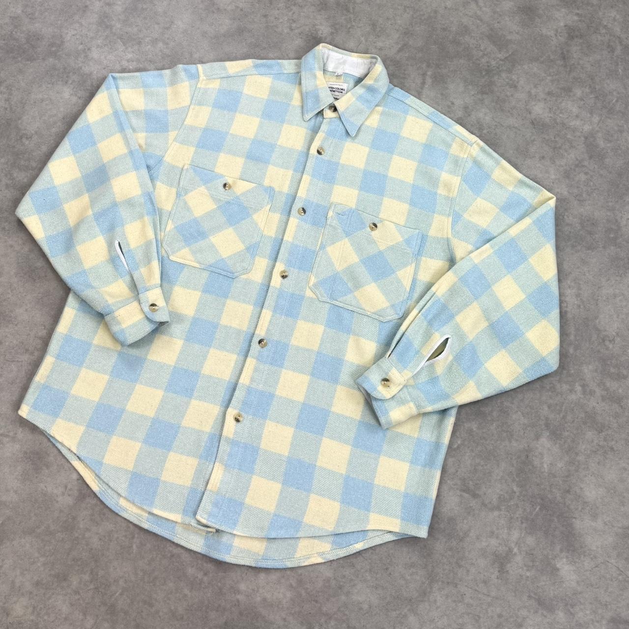Vintage Benetton check shirt