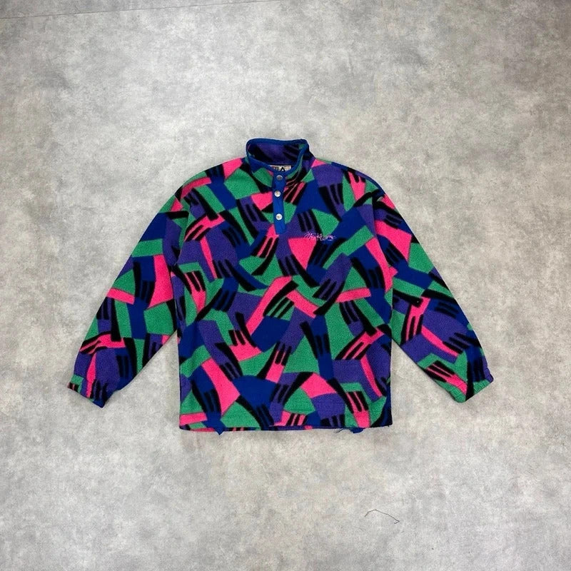 Fila print fleece