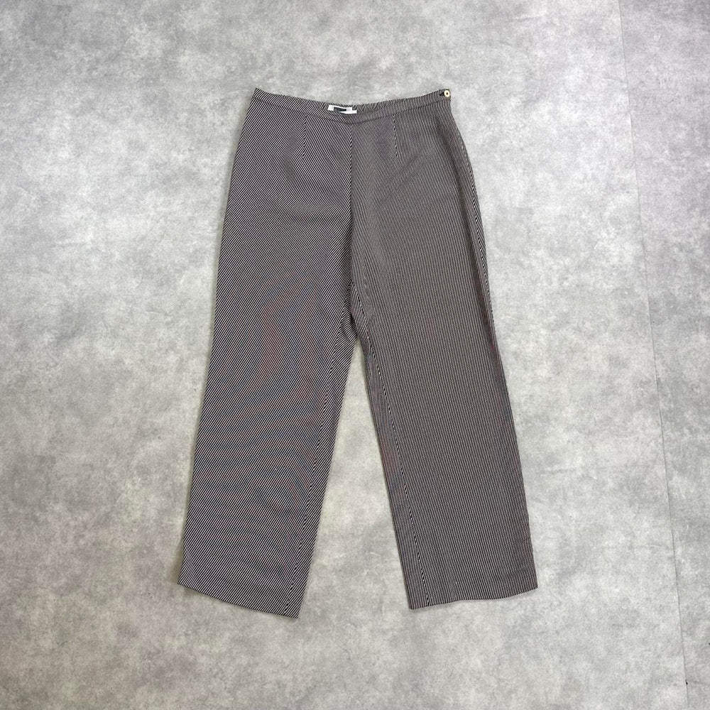 GVB striped grey trousers