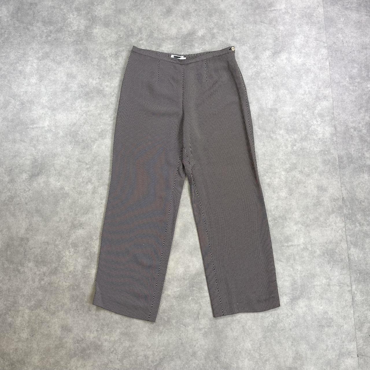 GVB striped grey trousers