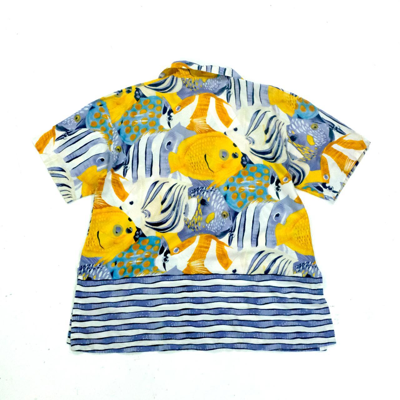 Tropical Fish Print Shirt