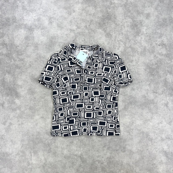 Dolce & Gabbana print polo shirt