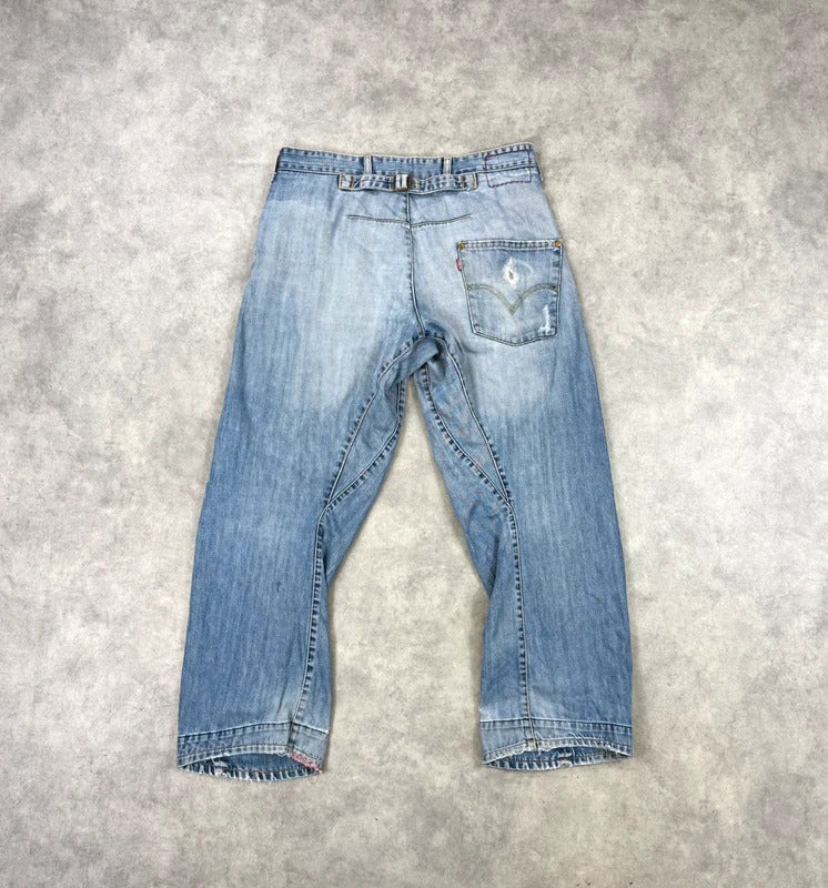 Vintage Levi’s denim twist jeans