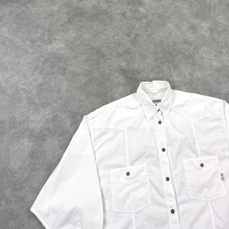 Vintage Moschino shitt white