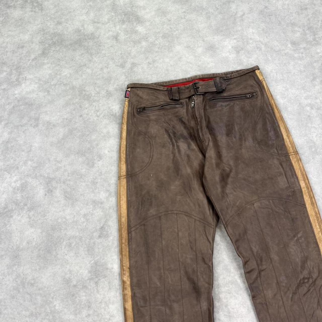 Vintage Belstaff leather trousers