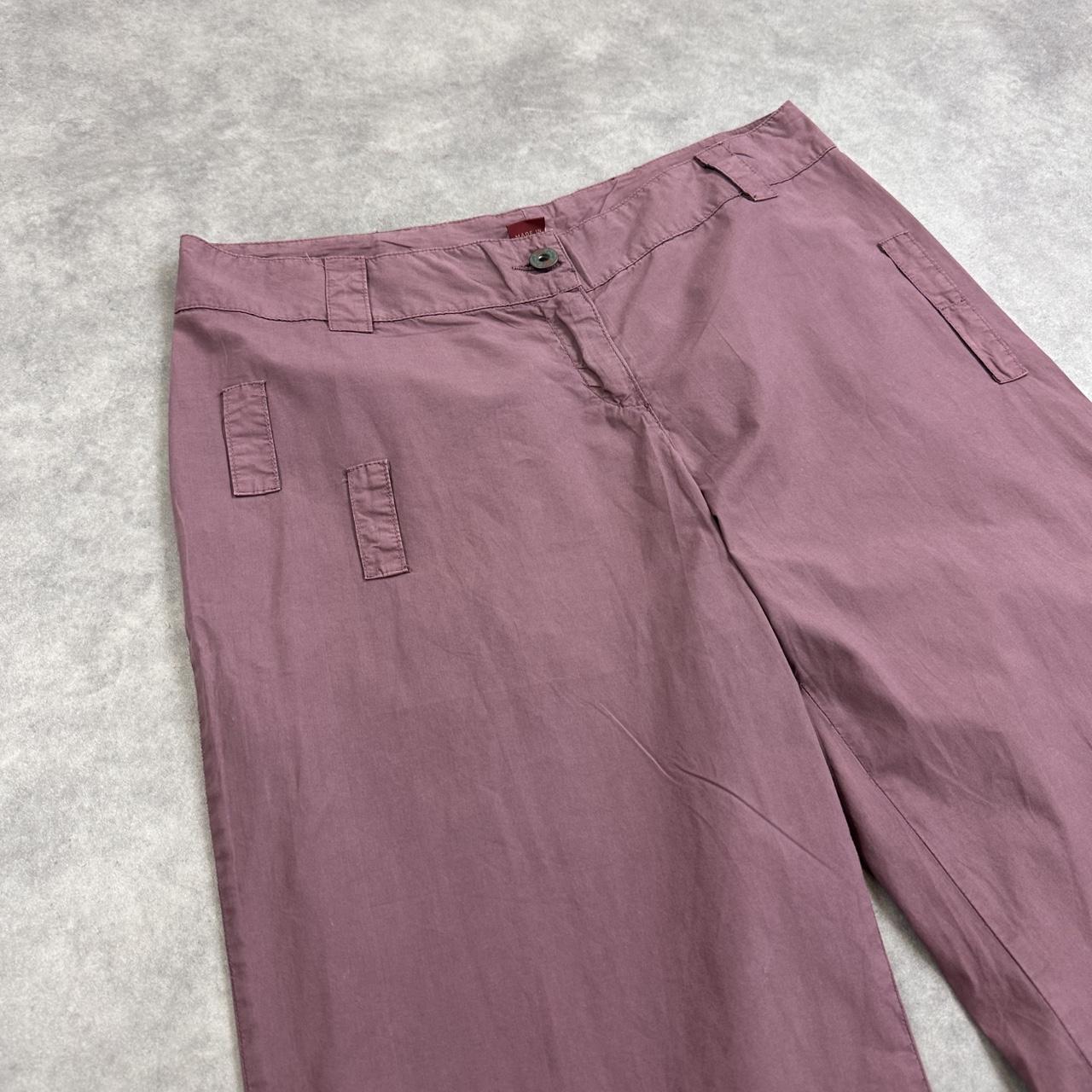 Dundop baggy purple trousers