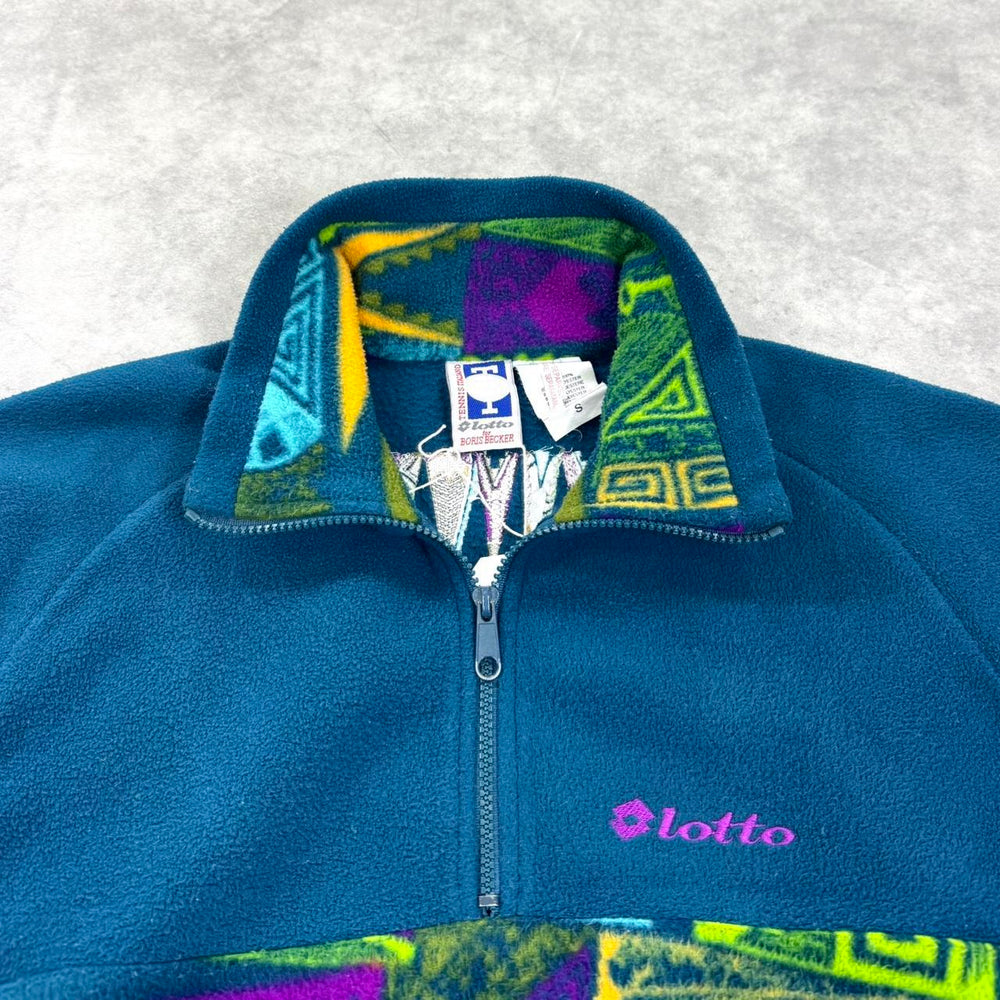 Vintage Lotto print fleece