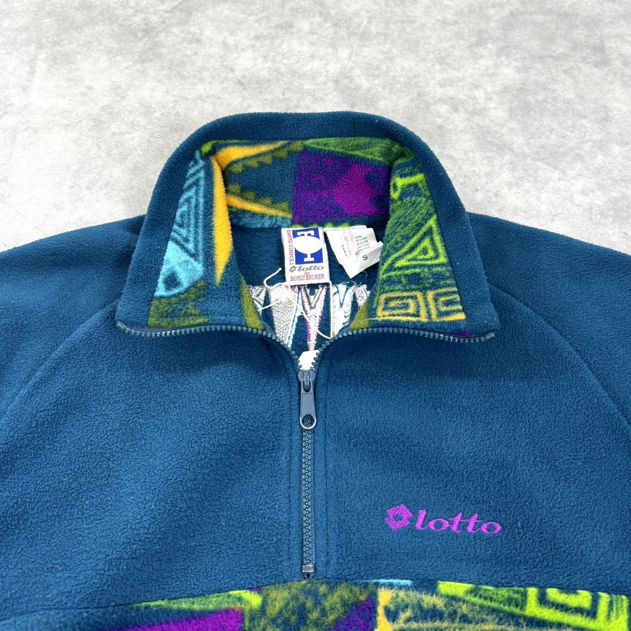 Vintage Lotto print fleece