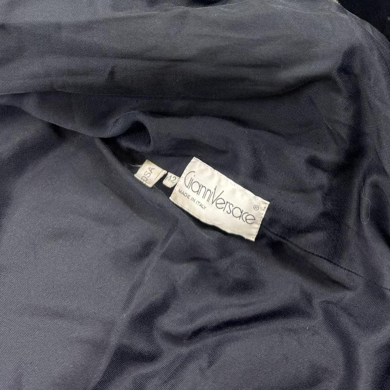 Vintage 80s Gianni Versace teddy bear fur coat