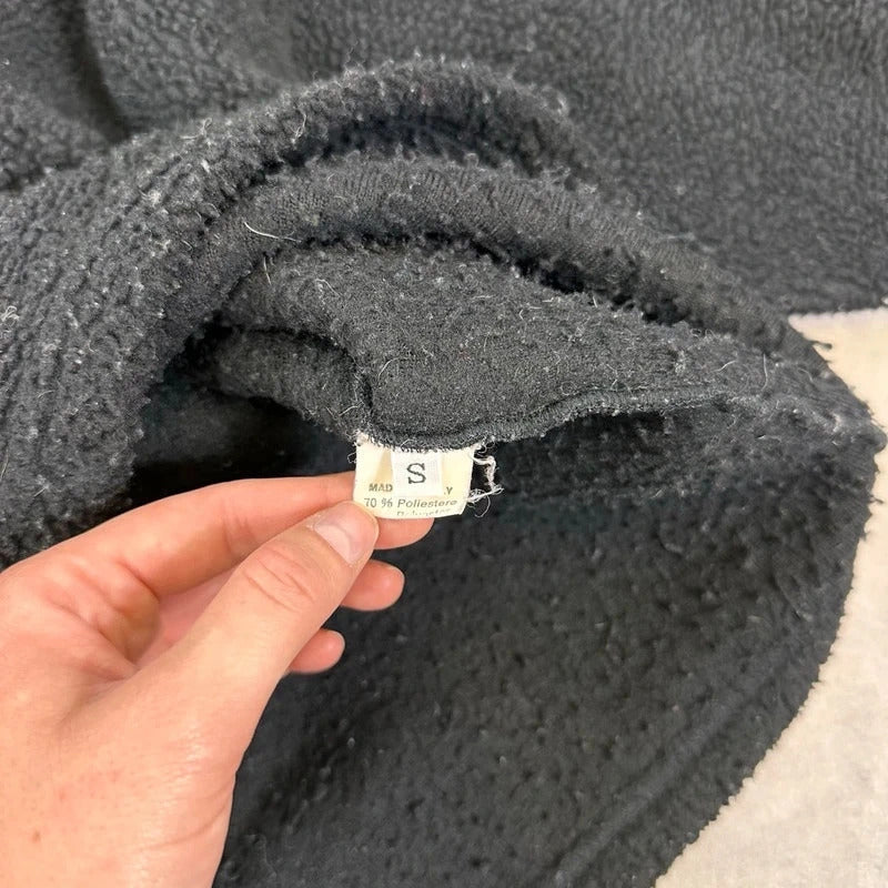 Napapijri quarter zip Sherpa fleece