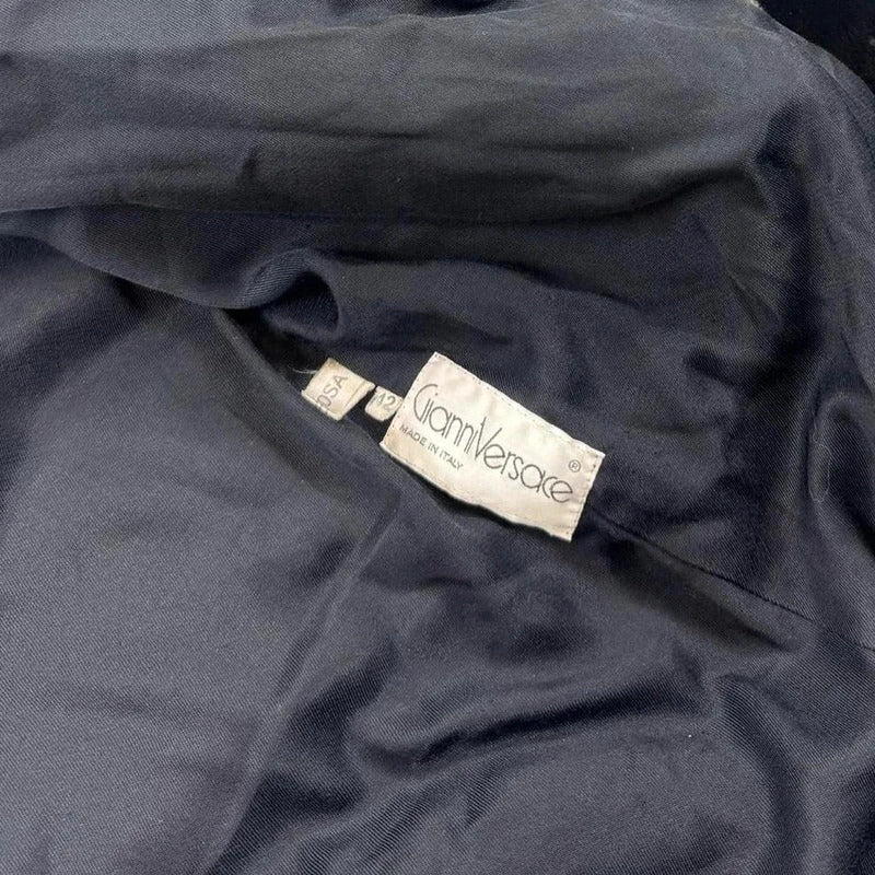 80s Gianni Versace fur coat.