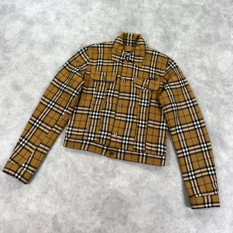 Vintage Dolce & Gabbana check jacket