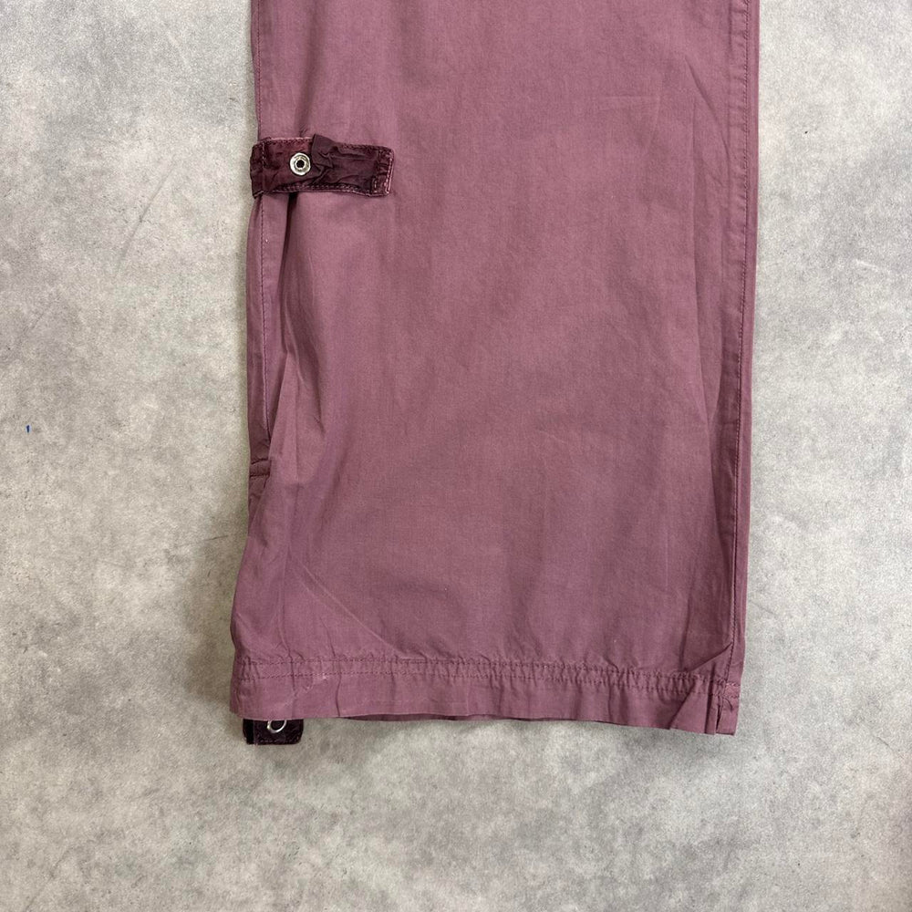 Dundop baggy purple trousers