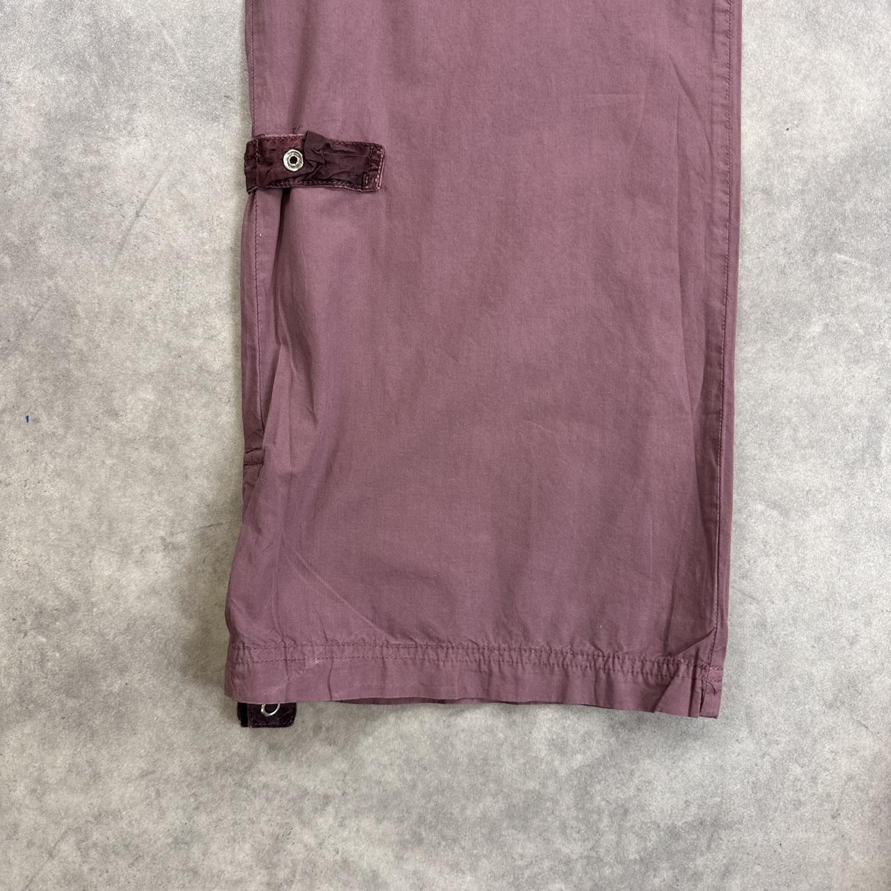 Dundop baggy purple trousers