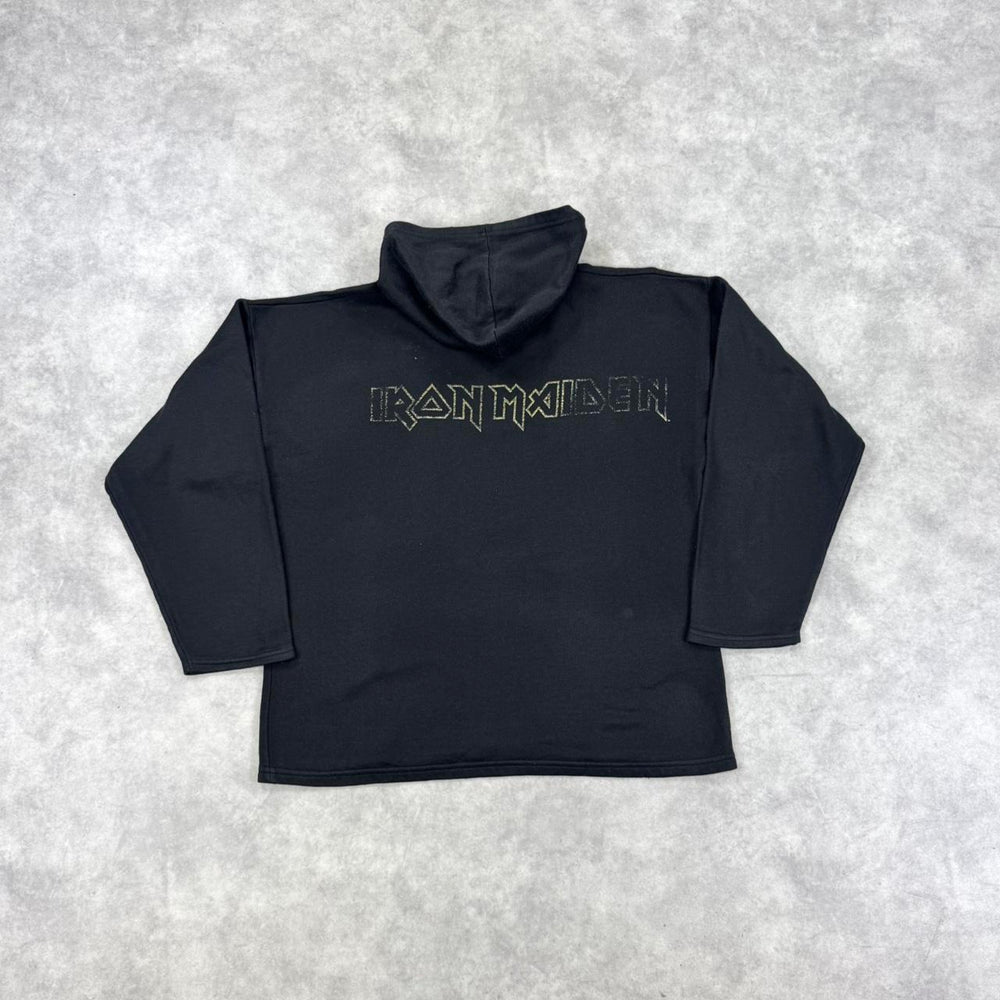 Vintage Iron Maiden print hoodie