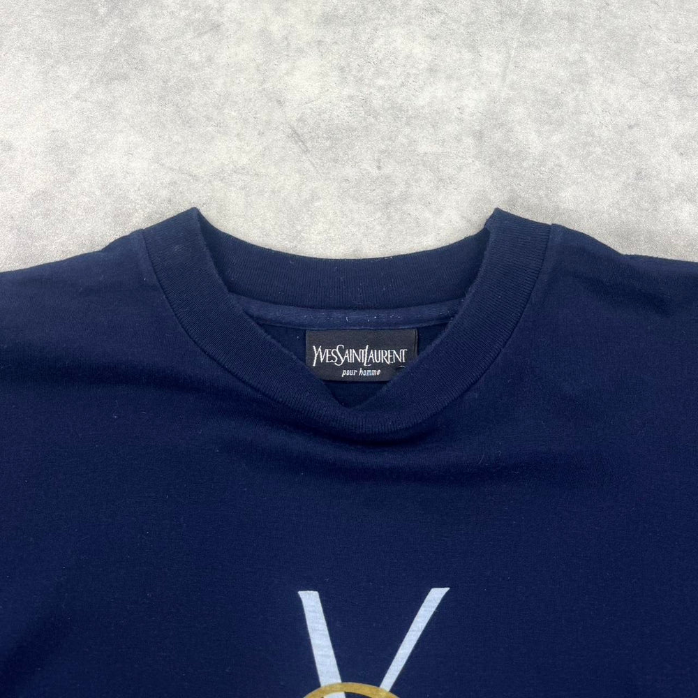 Yves Saint Laurent spell out t-shirt