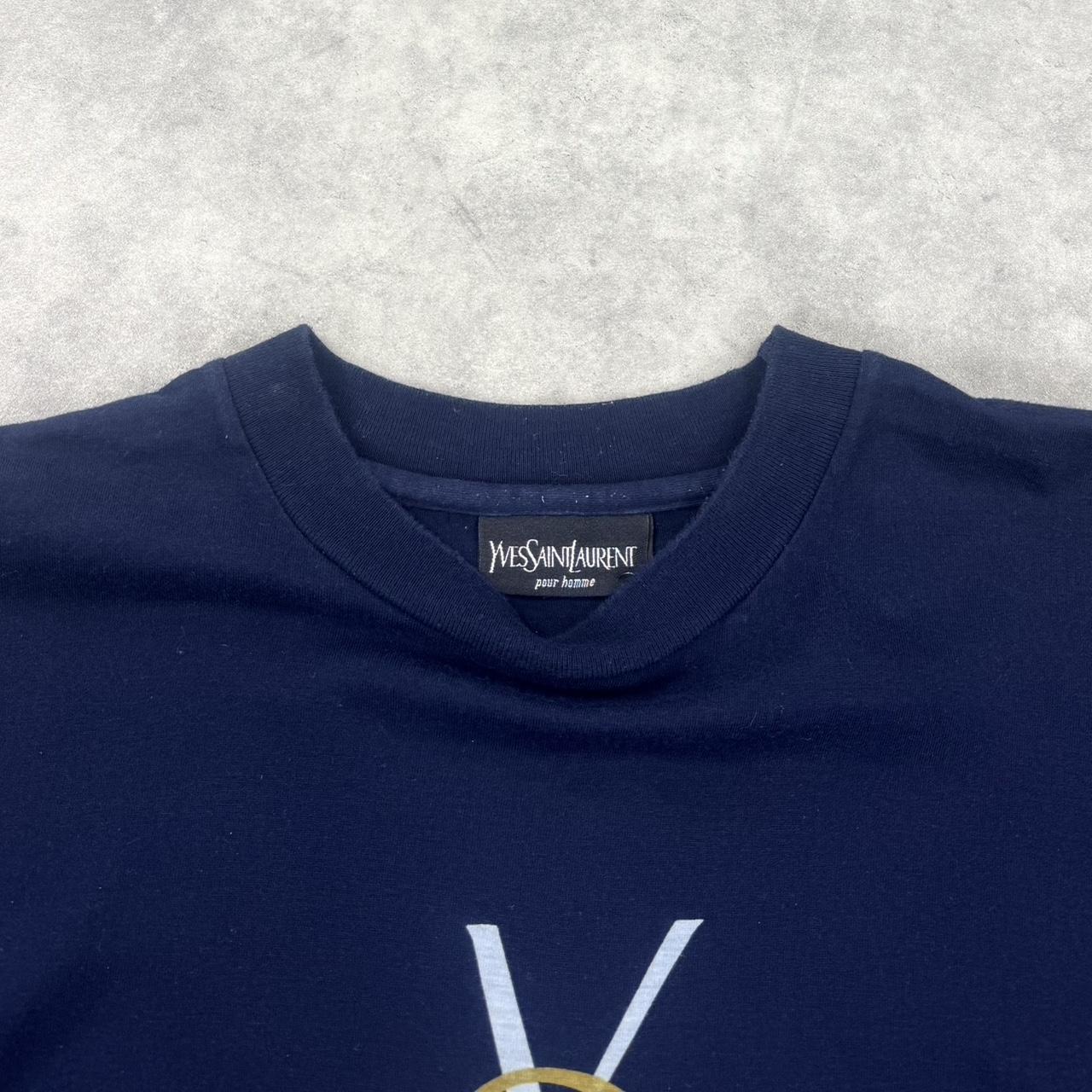 Yves Saint Laurent spell out t-shirt