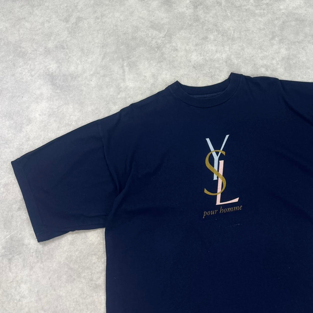 Yves Saint Laurent spell out t-shirt