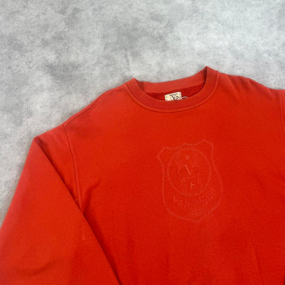 Vintage 90s Valentino logo jumper