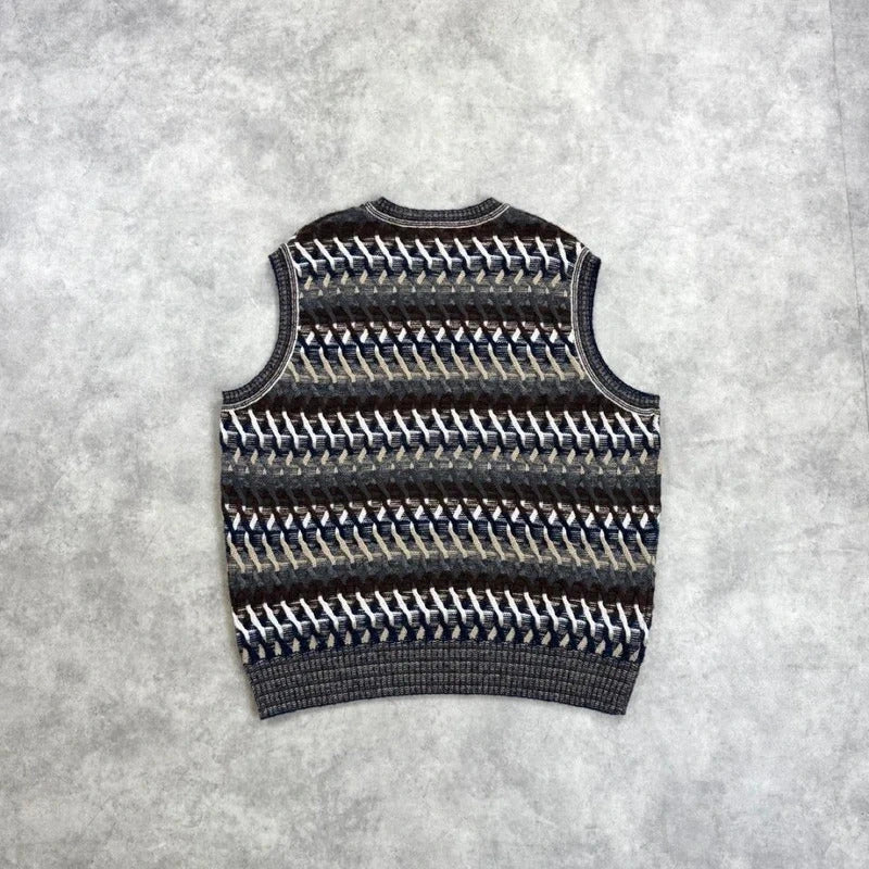 Missoni knit vest