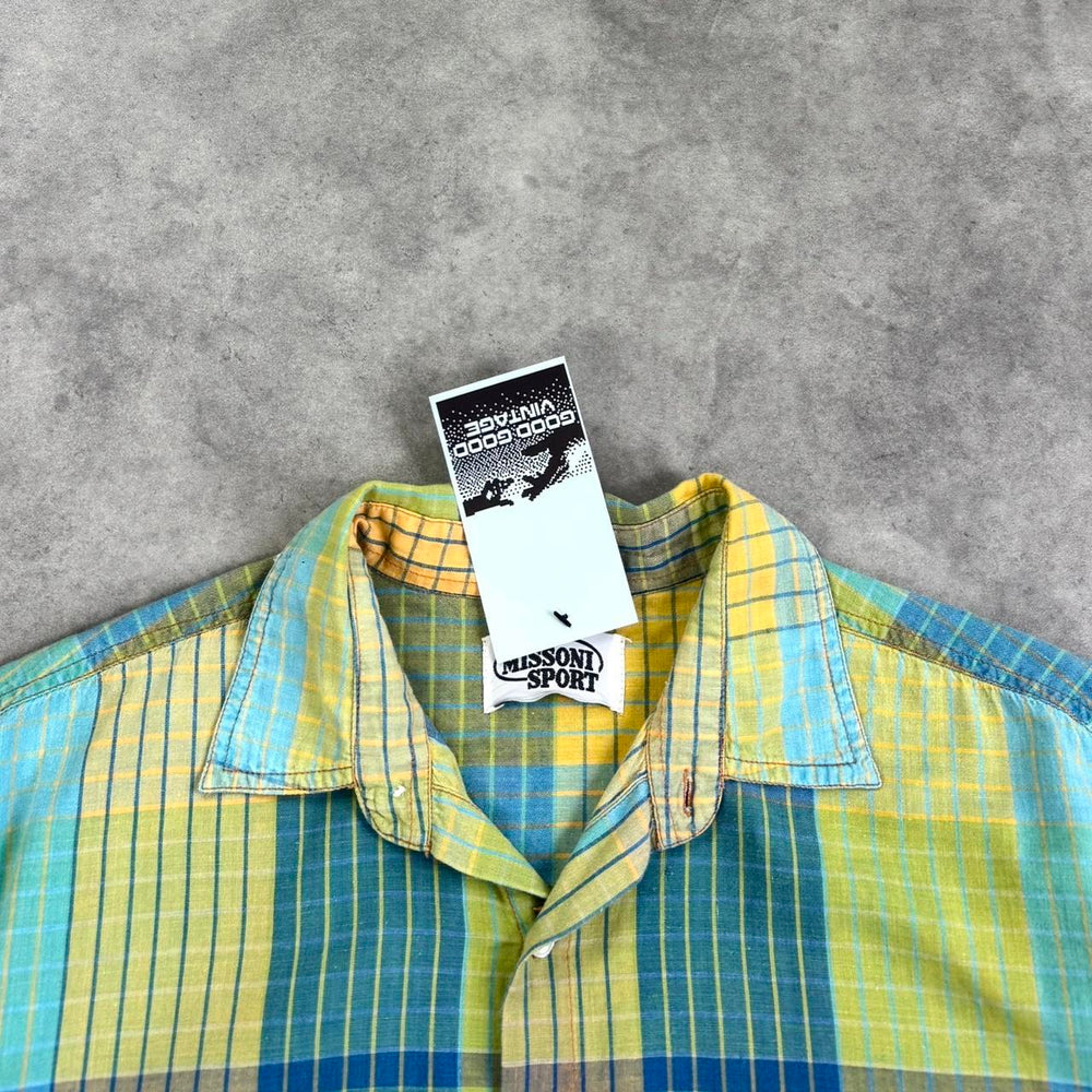 Vintage Missoni check shirt